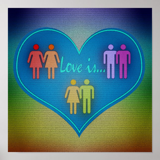 Love is... poster (Front)