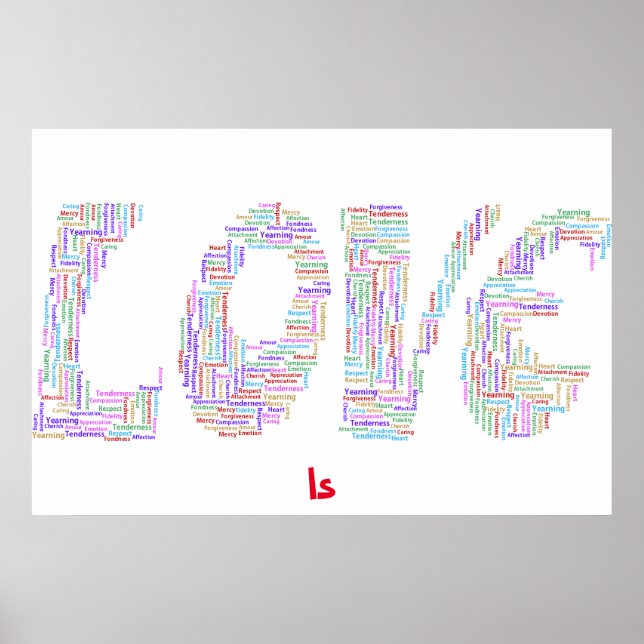 Love Is  Poster (Front)