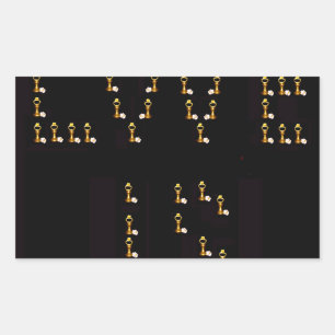 Love Is Rectangular Sticker