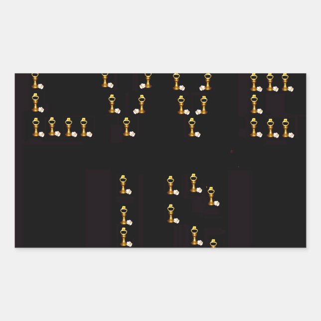 Love Is Rectangular Sticker (Front)