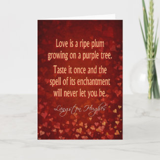 Love is Ripe Holiday Card