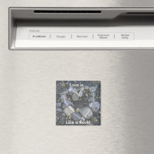 Love is Rock Solid Magnet