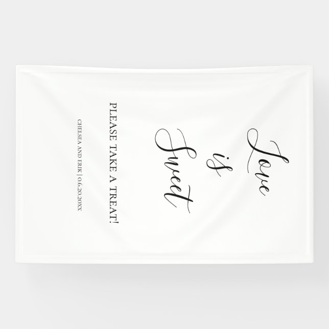 Love is Sweet Banner (Horizontal)