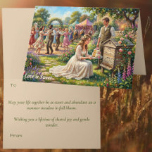 Love is Sweet Bee Wedding British Folklore Nature
