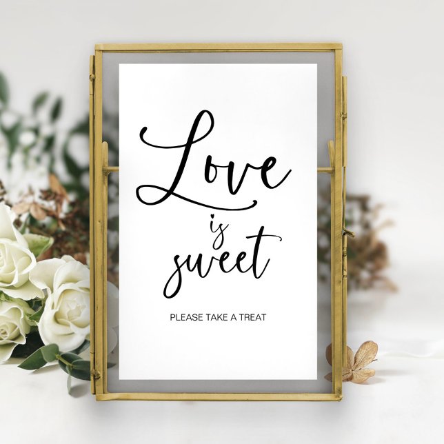 Love is Sweet Bridal Shower Sign (Creator Uploaded)