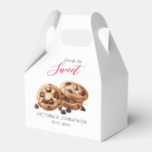 Love is Sweet Cookie Wedding Favour Box