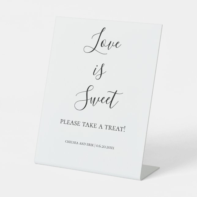 Love is Sweet Dessert table sign (Front)