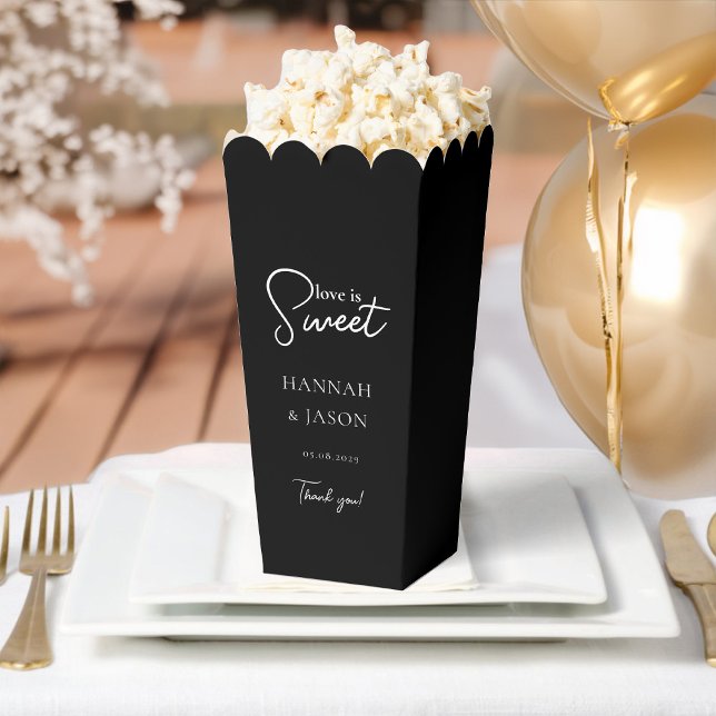 Love is Sweet! Elegant, Simpel  Favour Box (Creator Uploaded)