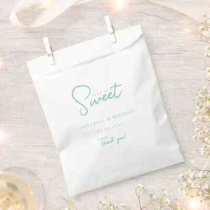 Love is Sweet! Elegant, Simpel, Wedding Favour Bag