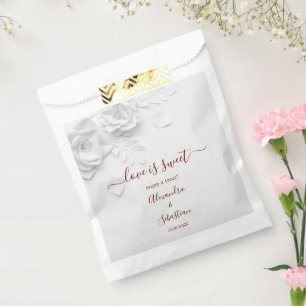 Love is Sweet Eucalyptus Wedding Sweet Treat Favou Favour Bag