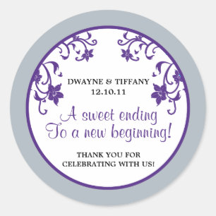 Love is Sweet - Flowers Classic Round Sticker