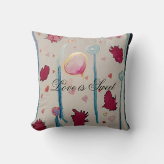 Love is Sweet-Peach Fuzz Cushion