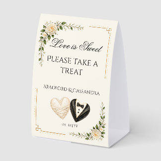 Love Is Sweet Personalised Wedding Shower Treat