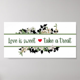 Love is sweet poster