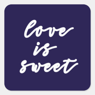 love is sweet sticker