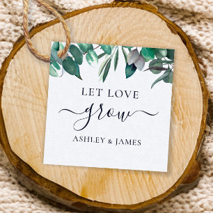 Love is Sweet Tag, Handmade Gift Tag, Wedding Favour Tags