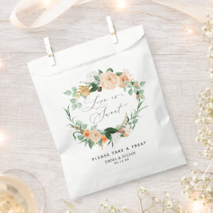 Love Is Sweet Take A Treat Wedding Favour Bag