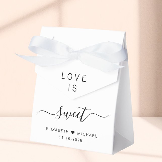Love Is Sweet Wedding Favour Box (Creator Uploaded)