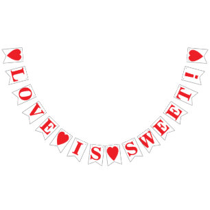 LOVE IS SWEET! WEDDING SIGN DECOR