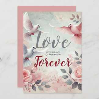 Love is Temporary, Q1 Reports Are Forever Holiday Card