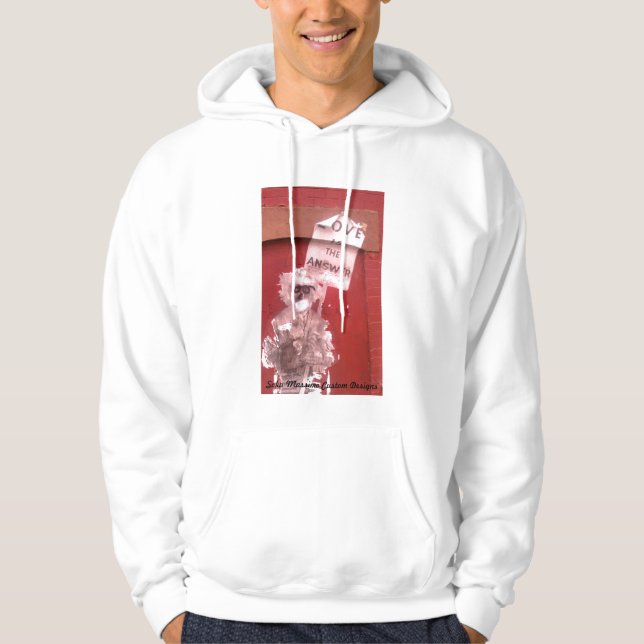 LOVE IS THE ANSWER HOODIE (Front)