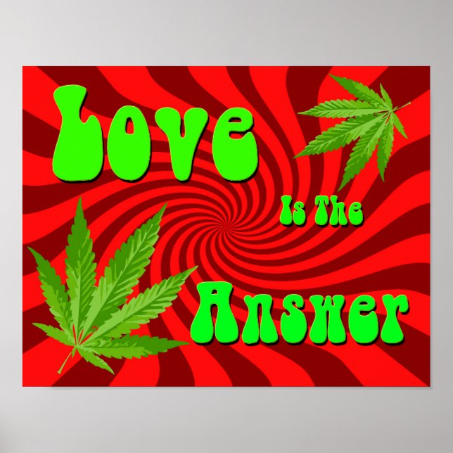 Love Is The Answer Poster (Front)