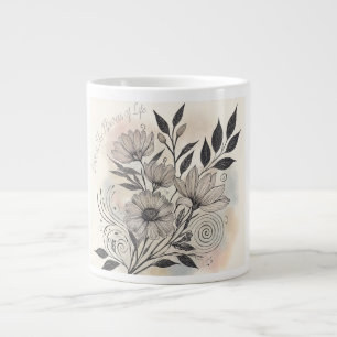 Love is The Flowers of Life Speciality Mug