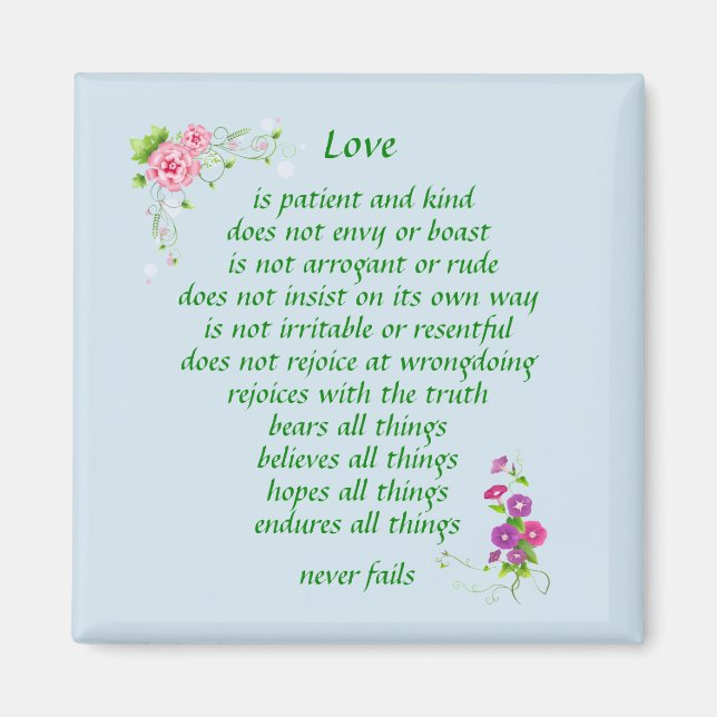 Love is The Greatest - Magnet (Front)