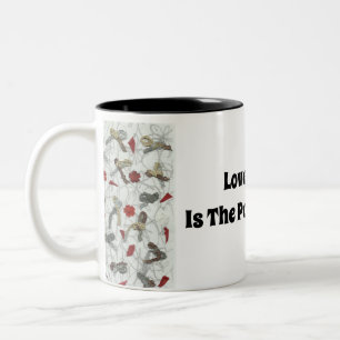 Love......Is The Power Of It All Two-Tone Coffee Mug