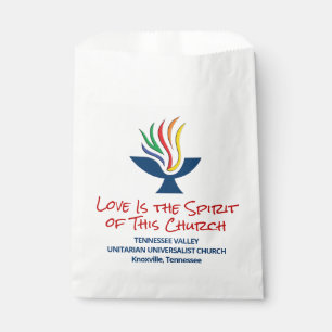Love is the Spirit - TVUUC Favour Bag