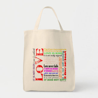 Love is... tote bag
