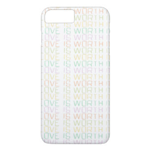 Love Is Worth It iPhone 8 Plus/7 Plus Case