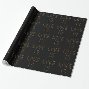 Love Is Wrapping Paper