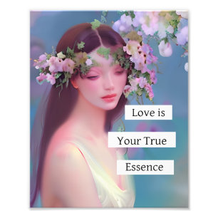 Love is Your True Essence   Fairy Like Angelic  Photo Print