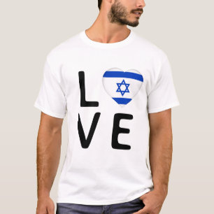 Love - Israel Flag T-Shirt