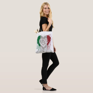 Love Italy Flag Tote Bag