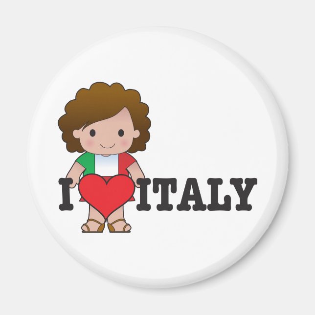 Love Italy Magnet (Front)