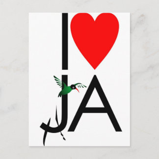 Love JA Postcard