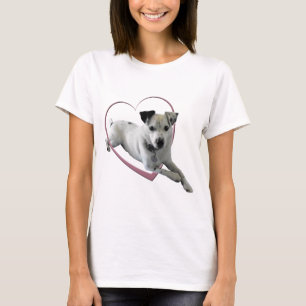 Love Jack Russell Dog Gifts Ladies t-shirt