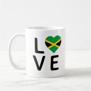 Love - Jamaica Flag Coffee Mug