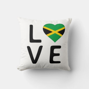 Love - Jamaica Flag Cushion
