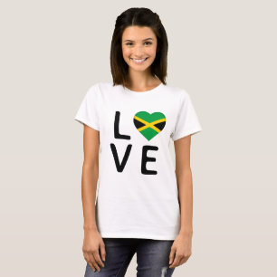 Love - Jamaica Flag T-Shirt