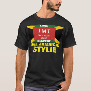 LOVE JAMAICAN STYLE Basic Dark T-Shirt