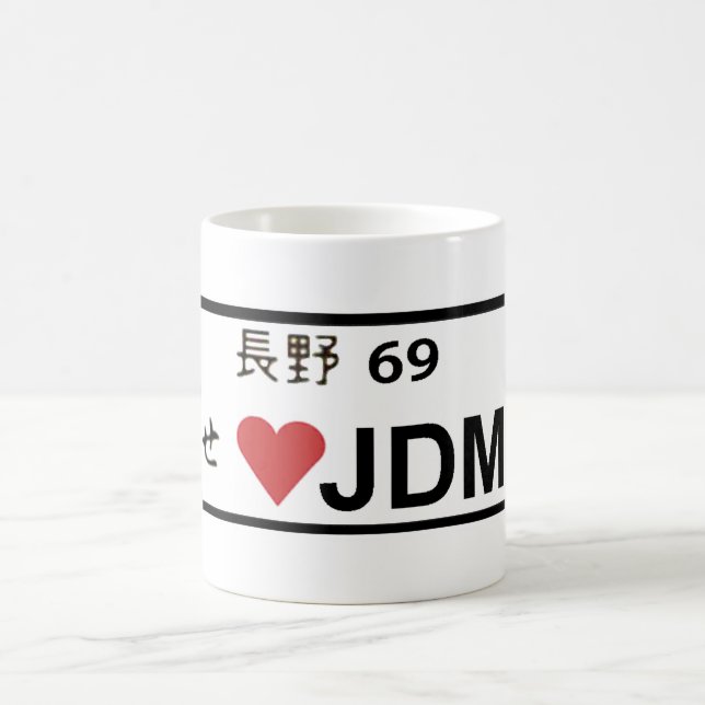 Love JDM Plate Mug (Center)