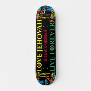 LOVE JEHOVAH & BLACK MESSIAH7 3/4" Skateboard Deck