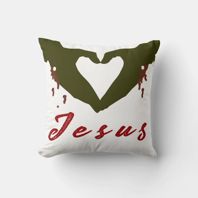 love Jesus Cushion (Front)