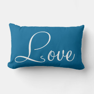 Love Je'taime Lumbar Throw Pillow
