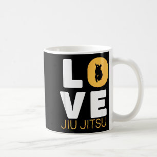 Love Jiu Jitsu Judo Martial Arts Brazilian Bjj Coffee Mug