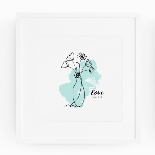Love - John 3:16 Print, Poster Paper (Matte) (Creator Uploaded)