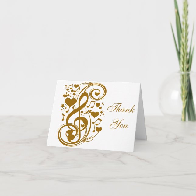 Love & Joy-Gold_ Thank You Card (Front)
